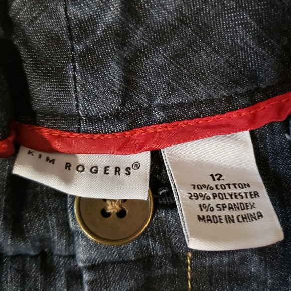 Kim Roger's Jeans Size 12 - Picture 2 of 3